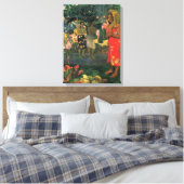 'La Orana Maria' - Paul Gauguin Canvas Afdruk (Insitu (Slaapkamer))