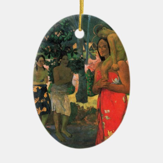La Orana Maria - Paul Gauguin Keramisch Ornament (Voorkant)