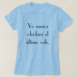 La Oreja De Van Gogh El Ultimo Vals T-shirt