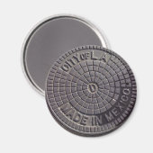 LA Origins Rd magneet (Voorkant / Achterkant)