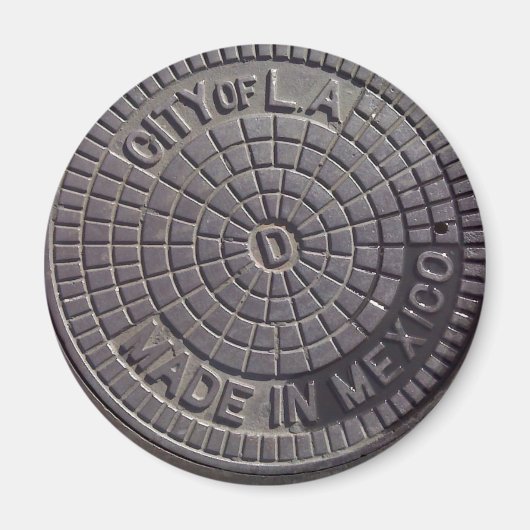 LA Origins Rd magneet (Voorkant)