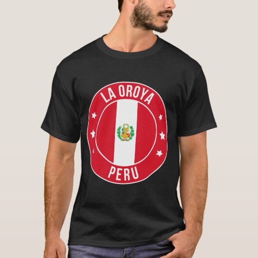 La Oroya, Peruaanse stad T-shirt (Voorkant)