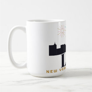 LA Oud en Nieuw 2027 Los Angeles Vuurwerk Mok