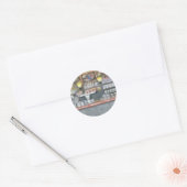 La Palette Cafe Ronde Sticker (Envelop)