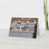 La Palette Christmas Feestdagen Kaart (Voorkant)