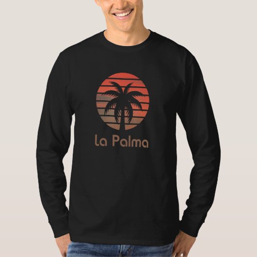 La Palma Canarische Eilanden 1 T-shirt (Voorkant)