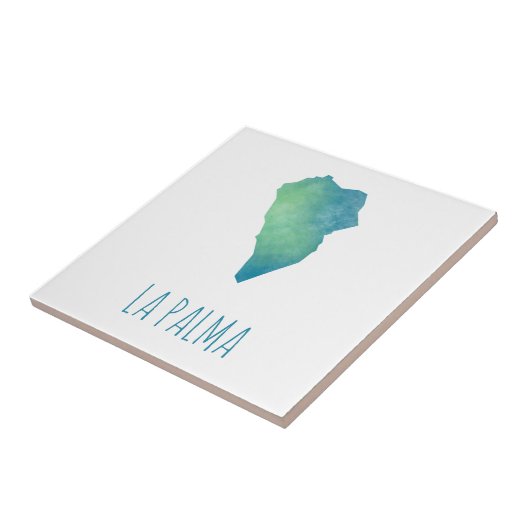 La Palma Tegeltje (Zijkant)