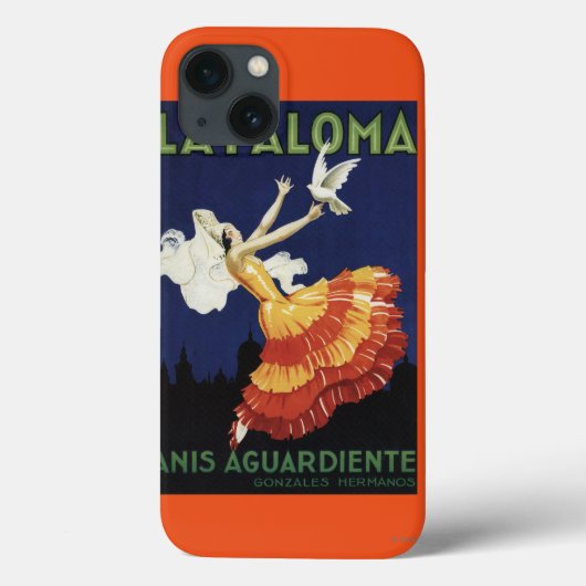 La Paloma - Bevordering van het dienstrooster Anis Case-Mate iPhone Case (Achterkant)