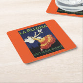 La Paloma - Bevordering van het dienstrooster Anis Kartonnen Onderzetters (Schuin)