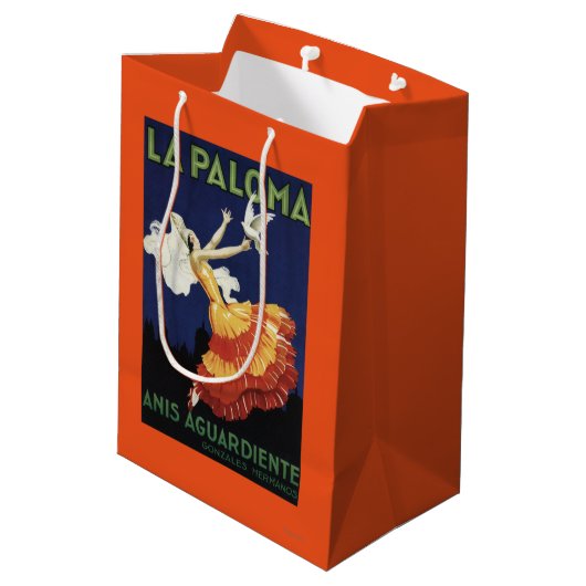 La Paloma - Bevordering van het dienstrooster Anis Medium Cadeauzakje (Achterkant Gekanteld)