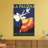 La Paloma - Bevordering van het dienstrooster van Canvas Afdruk (Insitu (Woonkamer))