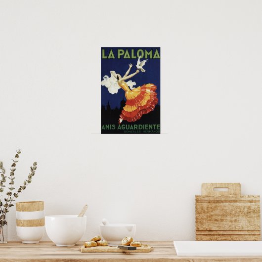 La Paloma - Bevordering van het dienstrooster van  Poster (Keuken)