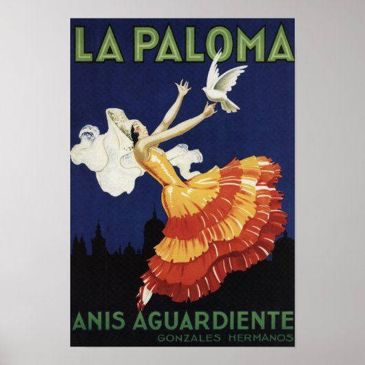 La Paloma - Bevordering van het dienstrooster van  Poster (Voorkant)