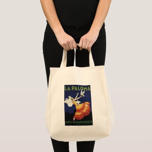 La Paloma - Bevordering van het dienstrooster van  Tote Bag (Voorkant (product))