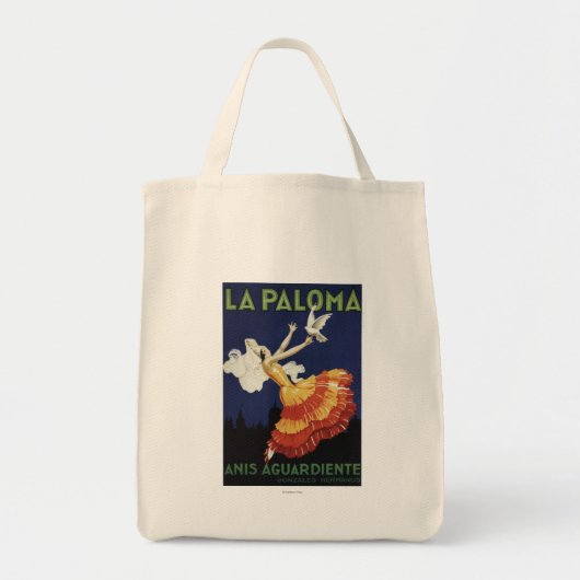La Paloma - Bevordering van het dienstrooster van  Tote Bag (Voorkant)
