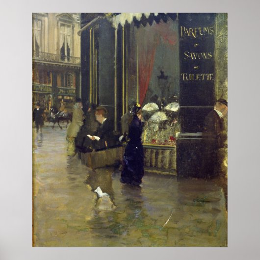 La Parfumerie Viollet, Boulevard des Capucines Poster (Voorkant)