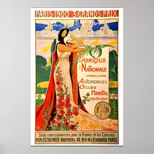 La Paris Expositie 1900 Grand Prix POSTER PRINT (Voorkant)