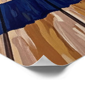 LA PATINEUSE À ROULETTES (De rolschaatser) Poster (Hoek)