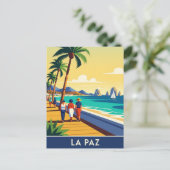 La Paz Baja California Sur Mexico Briefkaart (Staand voorkant)