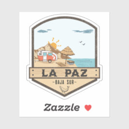 La Paz Baja California Sur Mexico Sticker