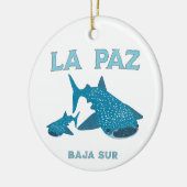 La Paz Baja Mexico Whale Shark Keramisch Ornament (Links)