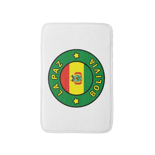 La Paz Bolivia Badmat (Voorkant Verticaal)