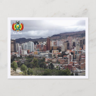 La Paz - Bolivia Briefkaart