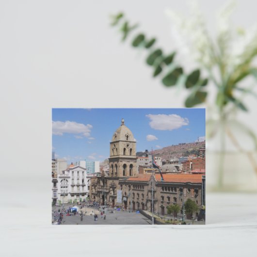 La Paz, Bolivia Briefkaart (Staand voorkant)