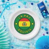 La Paz Bolivia Papieren Bordje (Feest)