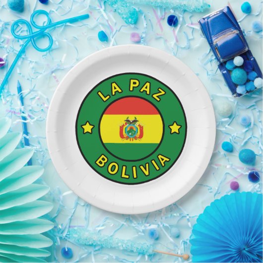La Paz Bolivia Papieren Bordje (Feest)