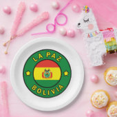 La Paz Bolivia Papieren Bordje (Feest)