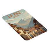 La Paz Bolivia Reizen Magneet (Rechterzijde)