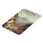 La Paz Bolivia Reizen Magneet (Linkerzijde)