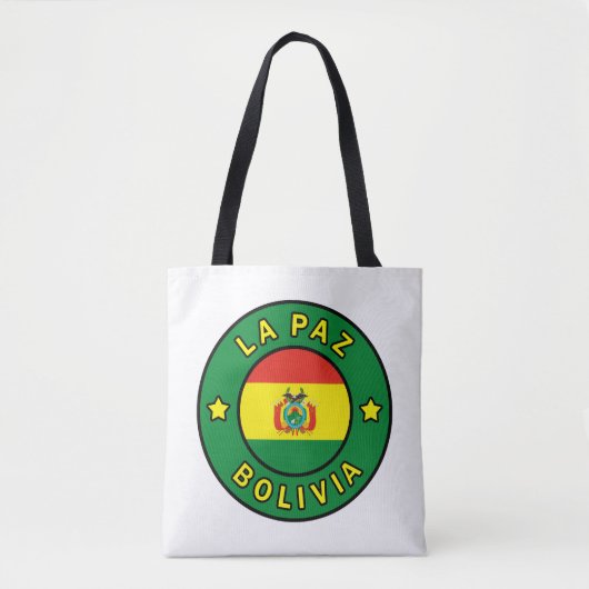 La Paz Bolivia Tote Bag (Voorkant)