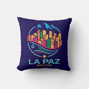 La Paz Bolivia Zuid-Amerika Kussen