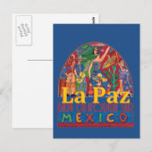 LA PAZ Mexico Briefkaart (Voorkant / Achterkant)