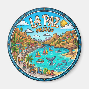 La Paz Mexico Magneet
