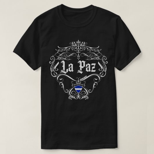 La Paz ontwerp 1 T-shirt (Design voorkant)