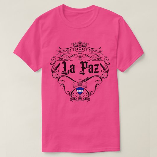 La Paz ontwerp T-shirt (Design voorkant)