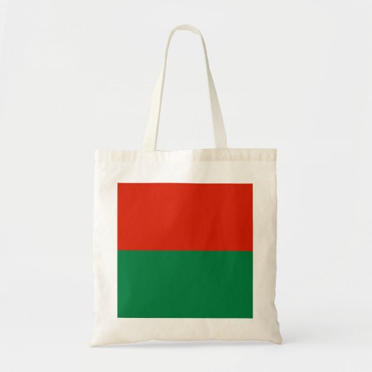 La Paz stad Bolivia vlag lapaz symbool rood groen Tote Bag (Voorkant)