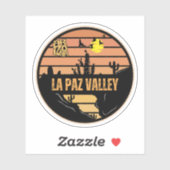 La Paz Valley, Arizona Sticker (Vel)