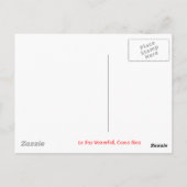 La Paz Waterfall, Costa Rica Briefkaart (Achterkant)