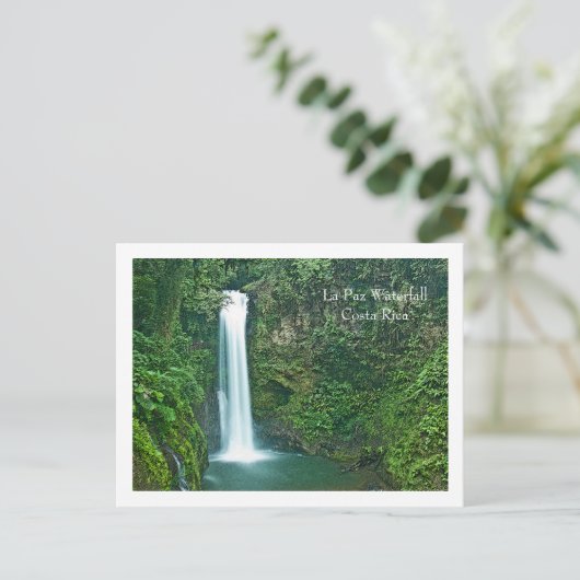 La Paz Waterfall, Costa Rica Briefkaart (Staand voorkant)