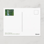 La Paz Waterfall, Costa Rica Briefkaart (Achterkant)