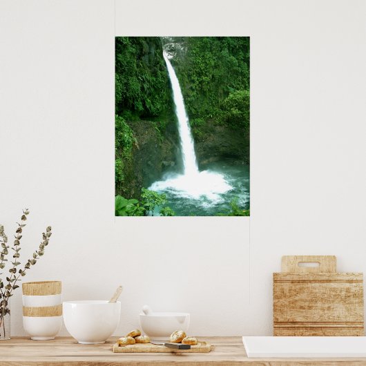 La Paz Waterfall, Costa Rica Poster (Keuken)