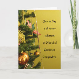 La Paz y Gr Amor van Que adornen su Navidad Feestdagen Kaart