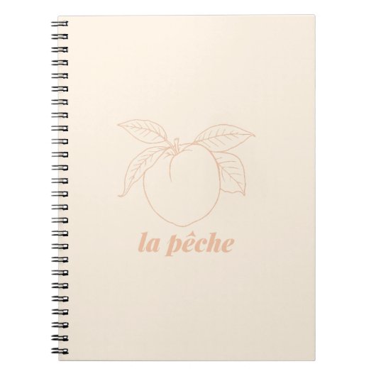 la pêche notitieboek (Voorkant)