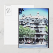 La Pedrera of Casa Mila, 1905-10 Briefkaart (Voorkant / Achterkant)
