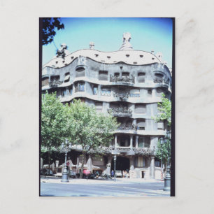 La Pedrera of Casa Mila, 1905-10 Briefkaart