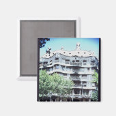 La Pedrera of Casa Mila, 1905-10 Magneet (Voorkant / Achterkant)